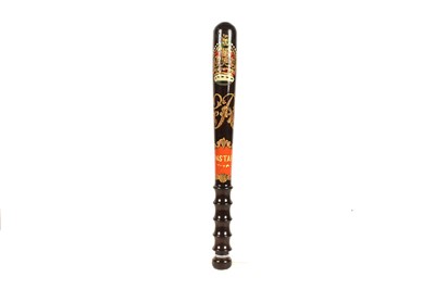 Lot 392 - A Georgian Constable's wooden Police Truncheon