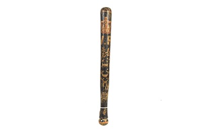 Lot 414 - A Victorian Police Constables Wooden truncheon