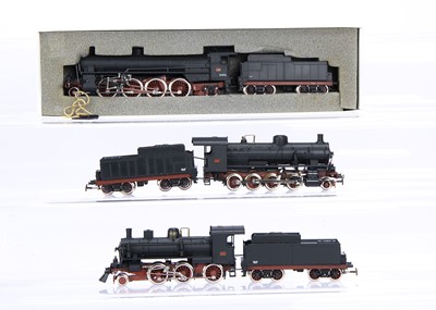 Lot 683 - Rivarossi HO Gauge  Italian Steam Locomotives with Tenders