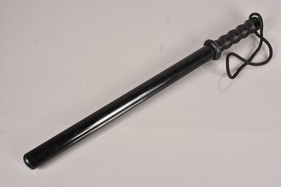 Lot 445 - A large black plastic Police Truncheon