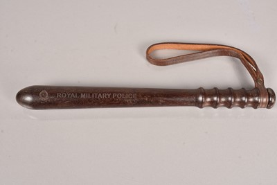 Lot 478 - A Queen Elizabeth II Royal Military Police wooden truncheon