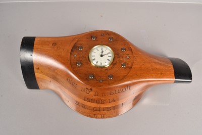 Lot 503 - A 1930s Propeller Wall Clock