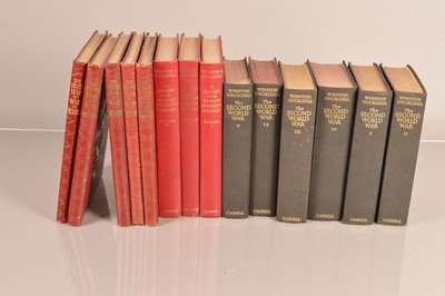 Lot 516 - Six Volumes of Winston Churchill's The Second World War by Cassell