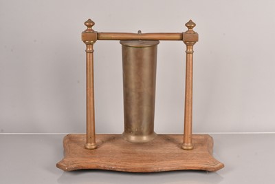 Lot 521 - A Trench Art Table Gong