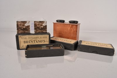 Lot 540 - World War I - A Viewer's Set of 4⅛ inch format glass stereo slides