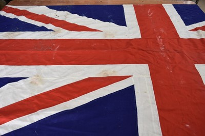Lot 557 - A large vintage Army & Navy Stores Union flag