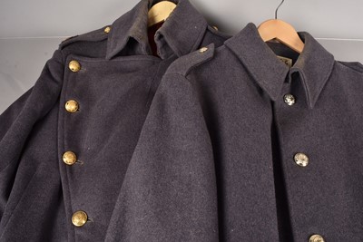 Lot 595 - Two blue Coldstream Guards Great Coats