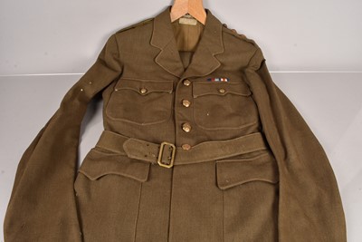 Lot 613 - A WWII British Army Jacket and Trousers