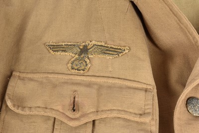 Lot 615 - A German Military Afrika Korps Uniform film costume