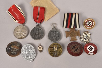 Lot 630 - An assortment of German medallions and badges