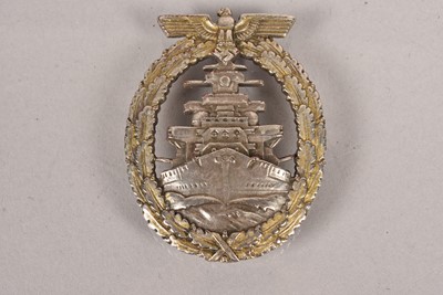 Lot 631 - A German High Seas Fleet badge