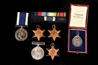 Lot 750 - A WWII Naval group