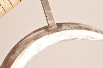 Lot 757 - A pair of Chinese Hook swords