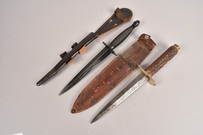 Lot 789 - A Post War 3rd Pattern Fairbairn Sykes fighting knife