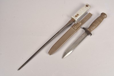 Lot 790 - An unknown Italian Folding bayonet conversion