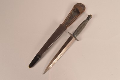 Lot 804 - A Fairbairn Sykes fighting dagger by William Rodgers