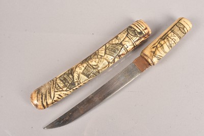 Lot 815 - A Japanese Tanto