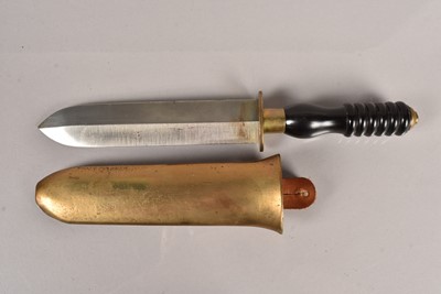 Lot 818 - A Diver's Knife by Siebe Heinke