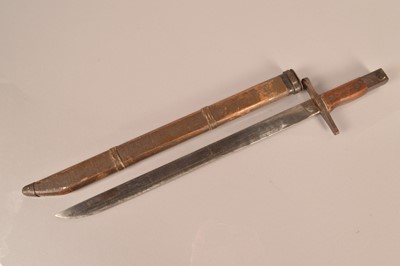 Lot 854 - A Japanese Type 30 Variation Q Bayonet