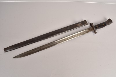 Lot 860 - A scarce British VTC (Volunteer Training Corps) bayonet