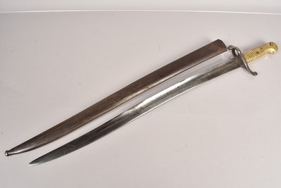 Lot 878 - A Rare British 1853 Artillery Yataghan