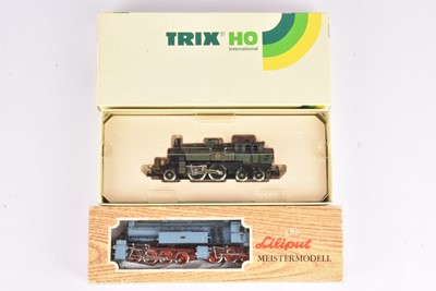 Lot 737 - HO Gauge Rivarossi and Trix German Steam Tank Locomotives