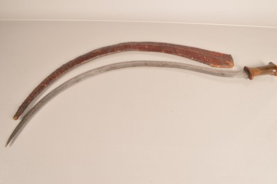 Lot 893 - A 19th Century Ethiopian Shotel sword