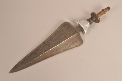 Lot 894 - An African Leaf Shaped sword