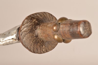 Lot 894 - An African Leaf Shaped sword