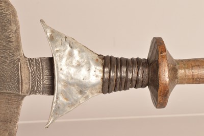 Lot 894 - An African Leaf Shaped sword