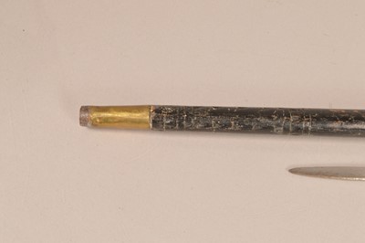 Lot 907 - An early 20th Century Middle Eastern Sword stick