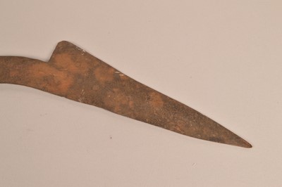 Lot 909 - An African Sickle