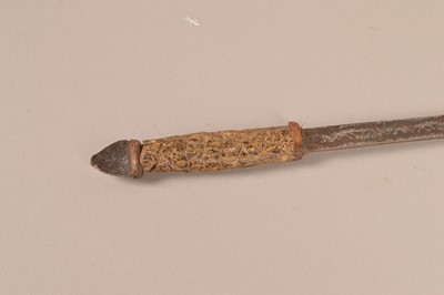 Lot 911 - An African Throwing knife