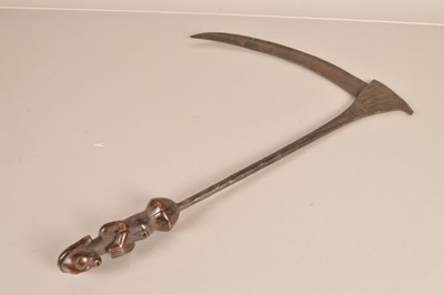 Lot 915 - An African Throwing knife/Scythe