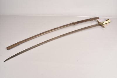 Lot 936 - An Army General's Mameluke sword