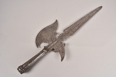 Lot 939 - A vintage Halberd Spear Head