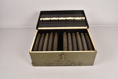 Lot 942 - An Italian Bren 7.62 cartridge case carrier