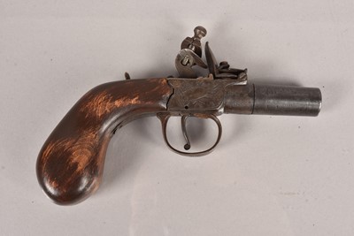 Lot 947 - A Seward of Coventry Flint Lock pistol