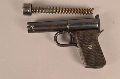 Lot 959 - A 1930s German DRGM Tell II Air Pistol