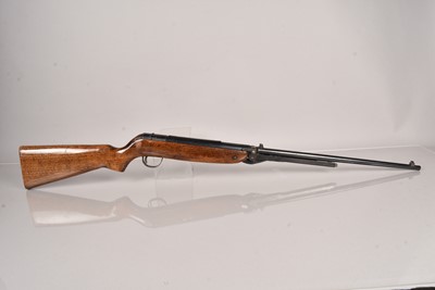 Lot 1023 - A Webley Mark 3 .22 Under Lever air rifle