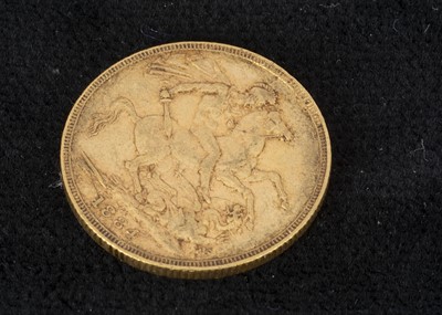 Lot 308 - A Victorian Young head full gold sovereign