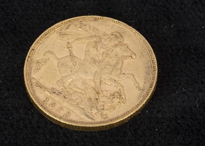 Lot 309 - A Victorian full gold sovereign