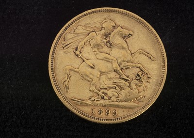 Lot 341 - A Victoria full gold sovereign