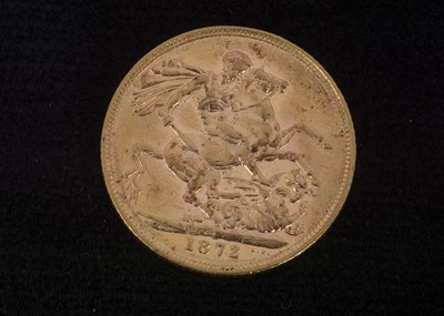 Lot 362 - A Victoria full gold sovereign
