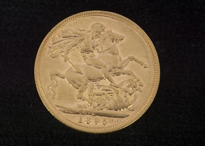 Lot 365 - A Victoria full gold sovereign