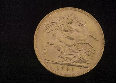 Lot 366 - A George V Full Gold Sovereign