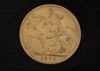 Lot 380 - An Edward VII full gold sovereign