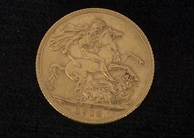 Lot 381 - A George V Full Gold Sovereign
