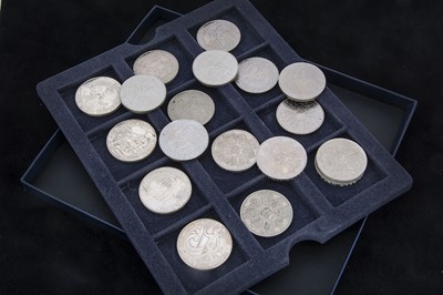 Lot 397 - A group of four British Britannia one ounce silver bullion £2 coins