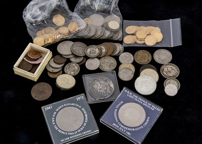 Lot 401 - A small collection of British coinage